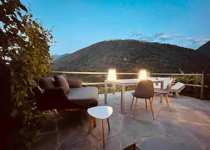 シャレー Alpine Bliss - Cozy With Panoramic Views Martigny-Combe